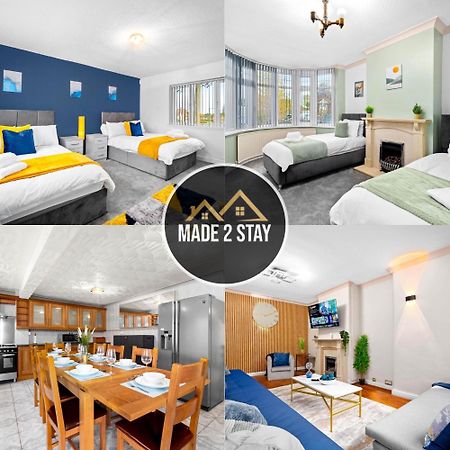 Modern 18 Guest Large Home In Solihull - Near Nec, Jlr, Hs2 And Bhx Birmingham Exteriör bild