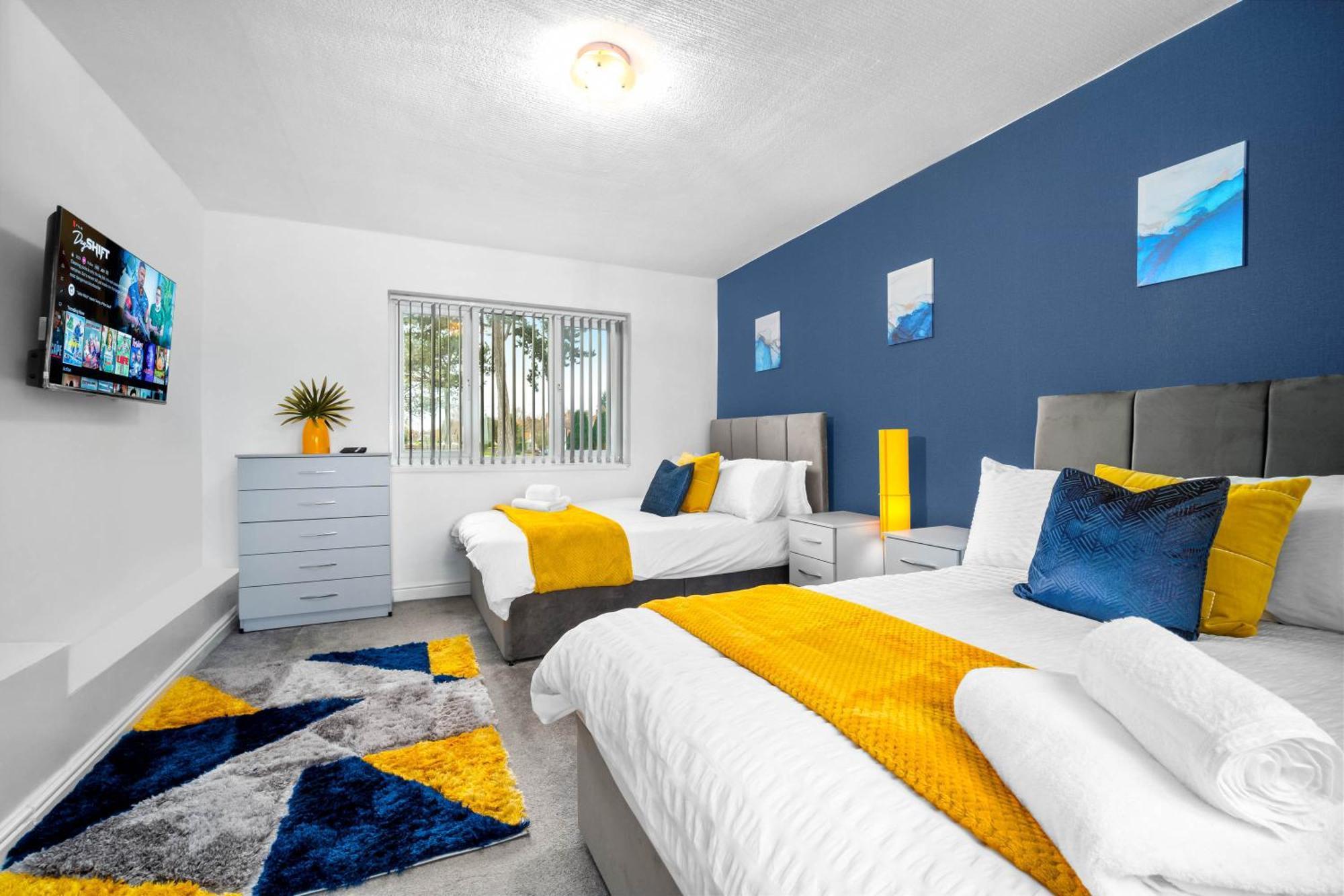 Modern 18 Guest Large Home In Solihull - Near Nec, Jlr, Hs2 And Bhx Birmingham Exteriör bild