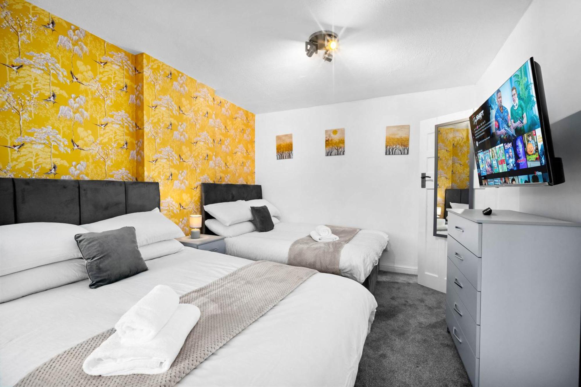 Modern 18 Guest Large Home In Solihull - Near Nec, Jlr, Hs2 And Bhx Birmingham Exteriör bild