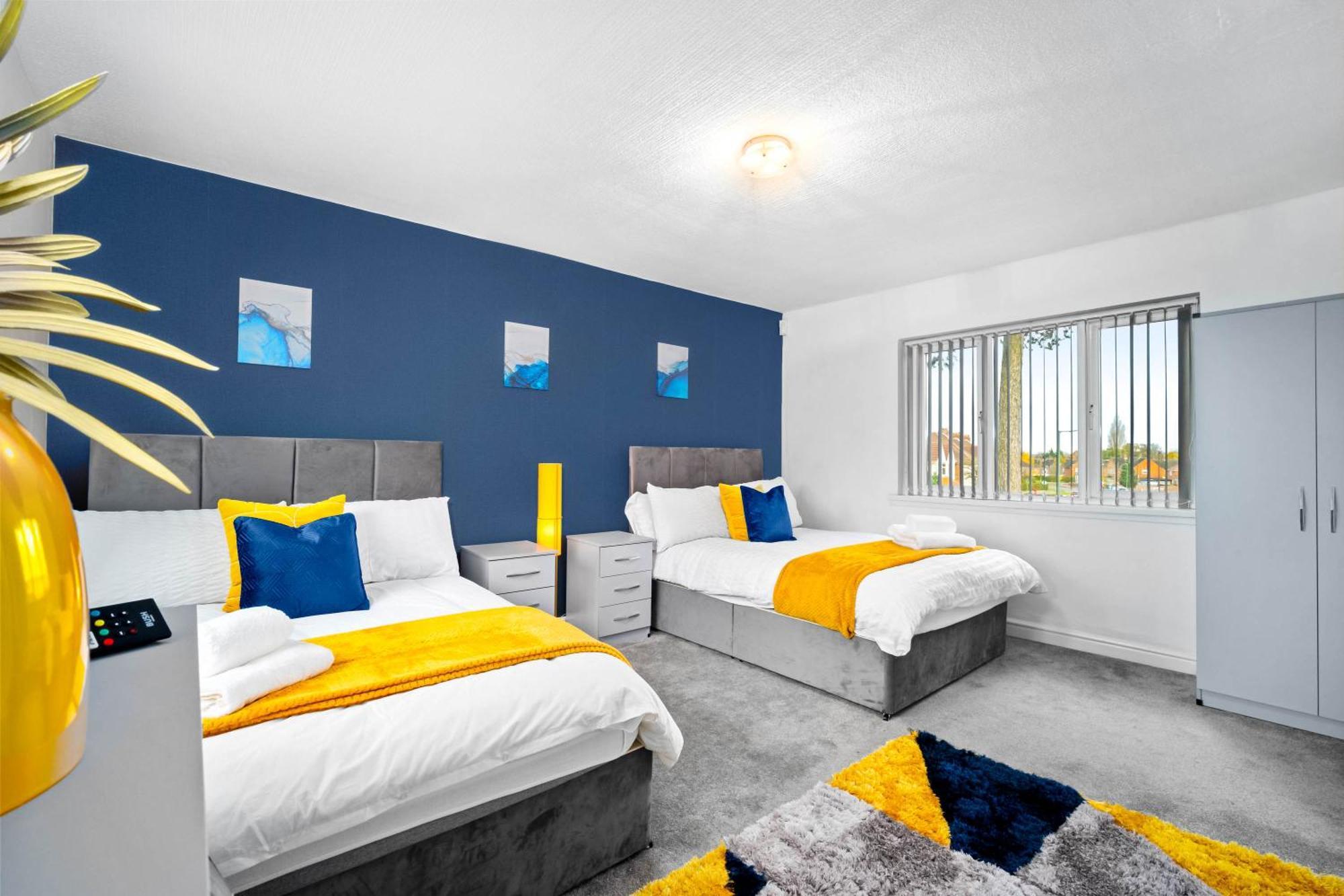 Modern 18 Guest Large Home In Solihull - Near Nec, Jlr, Hs2 And Bhx Birmingham Exteriör bild